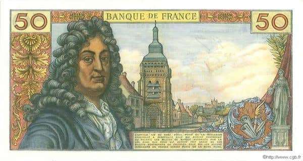 50 Francs Racine from France