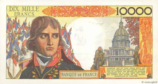 100 nouveaux francs Bonaparte from France