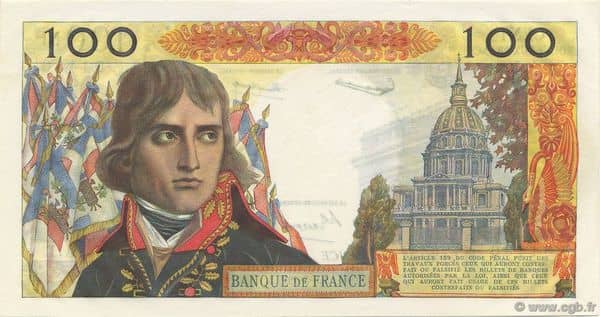 100 nouveaux Francs Bonaparte from France
