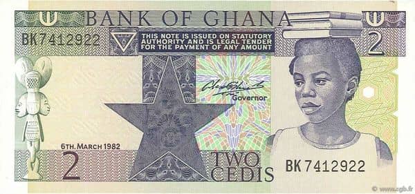 2 Cedis from Ghana
