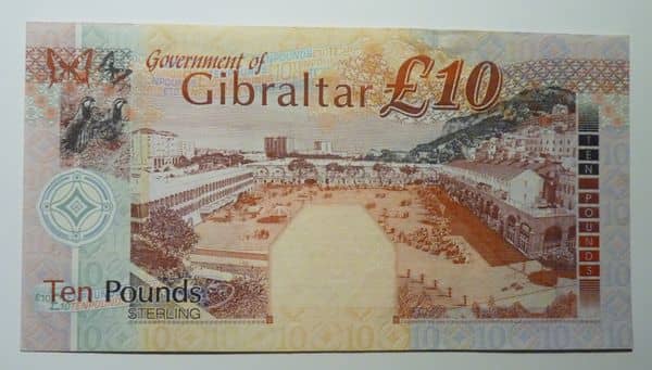 10 Pounds from Gibraltar