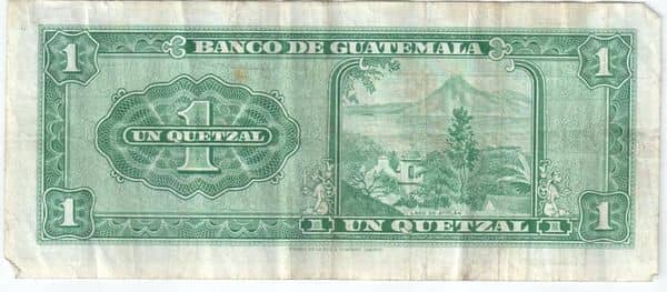 1 Quetzal from Guatemala