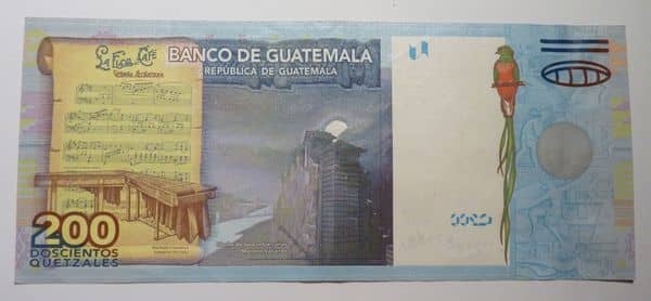 200 Quetzales from Guatemala