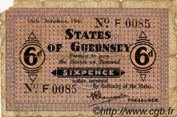 6 Pence from Guernsey