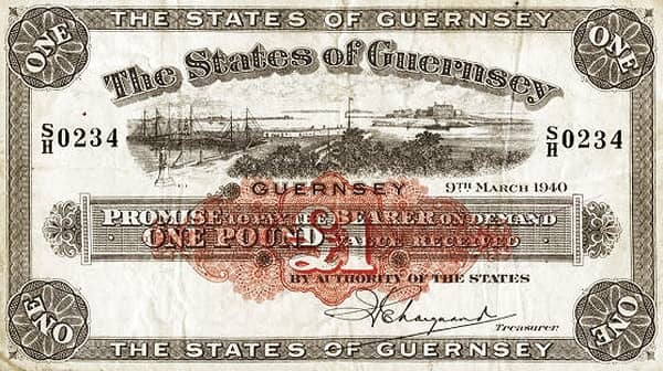 1 Pound from Guernsey