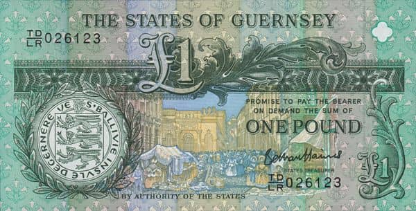 1 Pound from Guernsey