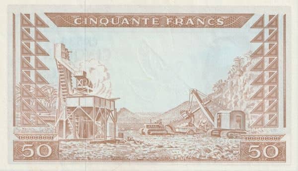 50 Francs from Guinea