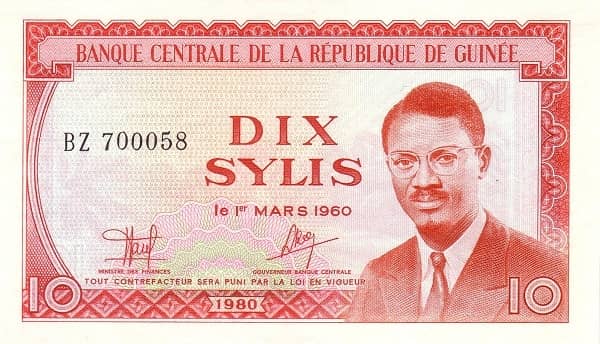 10 Sylis from Guinea