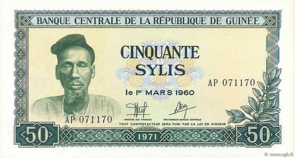 50 Sylis from Guinea