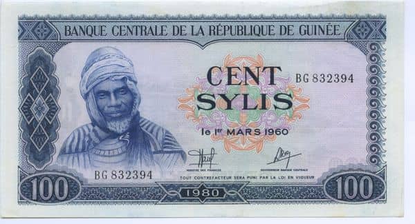 100 Sylis from Guinea
