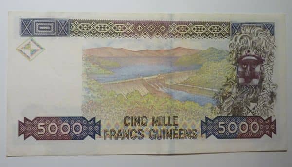 5000 Francs from Guinea
