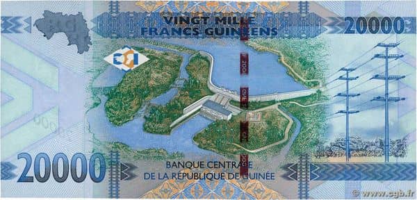 20000 Francs from Guinea