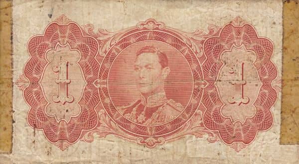 1 Dollar George VI from Guyana