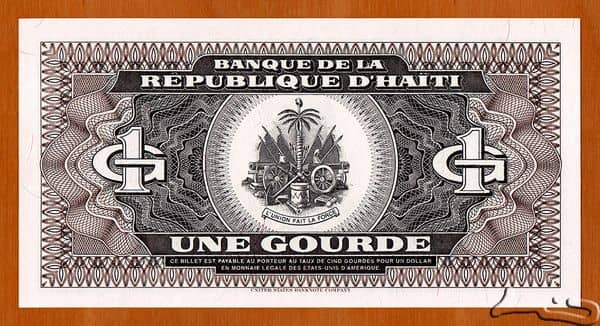 1 Gourde from Haiti