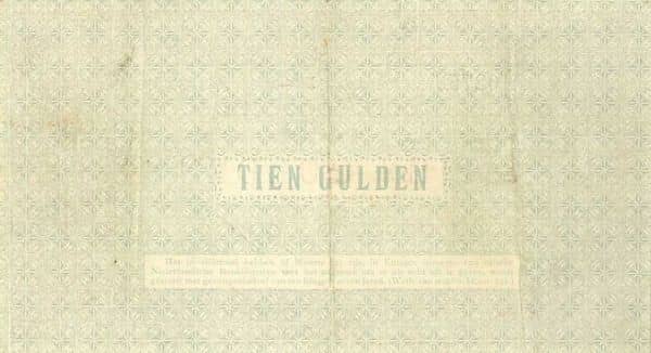 10 Gulden from Netherlands 