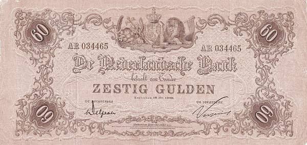 60 Gulden from Netherlands 