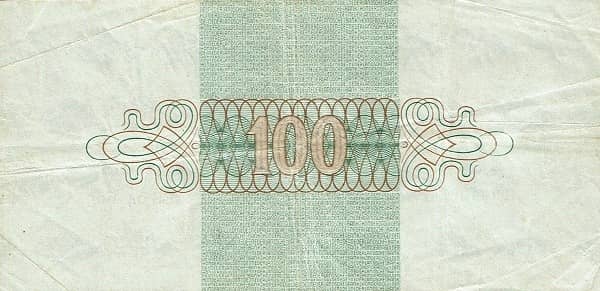 100 Gulden from Netherlands 