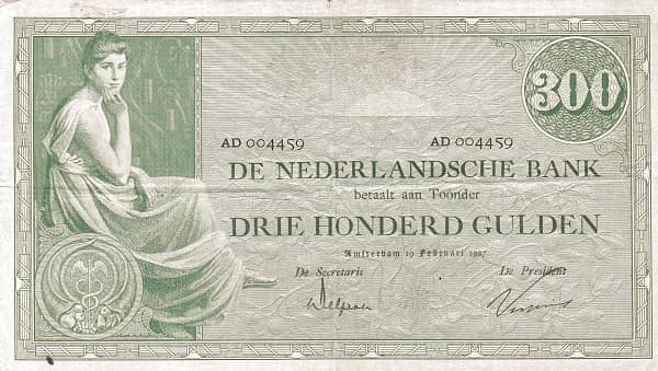 300 Gulden from Netherlands 