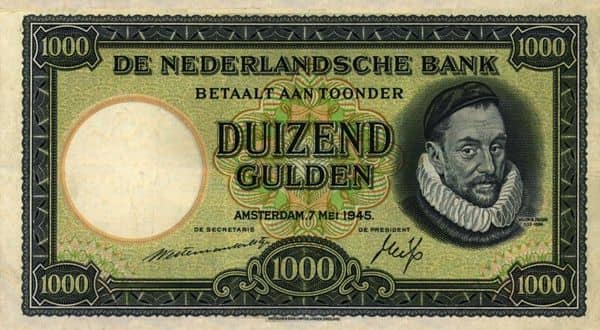 1000 Gulden from Netherlands 