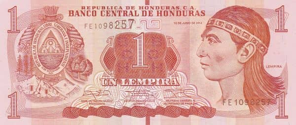 1 Lempira from Honduras