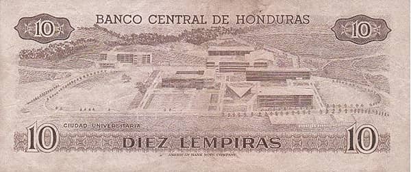 10 Lempiras from Honduras