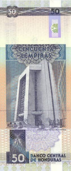 50 Lempiras from Honduras