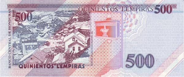 500 Lempiras from Honduras