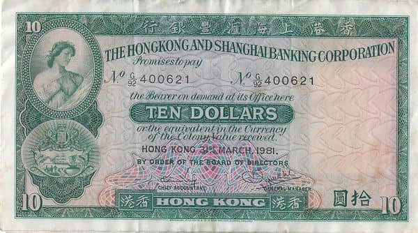 10 Dollars from Hong Kong