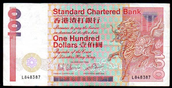 100 Dollars from Hong Kong