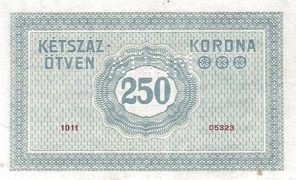 250 Korona Princess Zita from Hungary