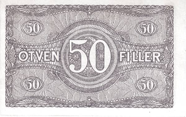 50 Fillér from Hungary