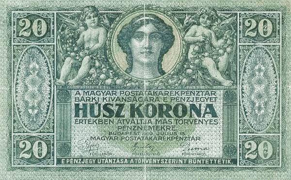 20 Korona from Hungary