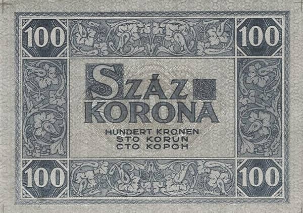 100 Korona from Hungary