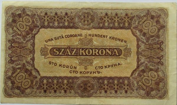 100 Korona from Hungary