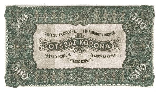 500 Korona from Hungary