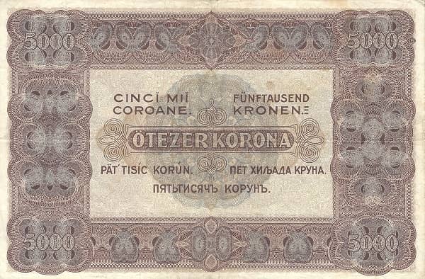 5000 Korona from Hungary