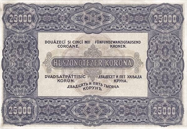 25000 Korona from Hungary