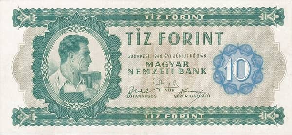 10 Forint from Hungary