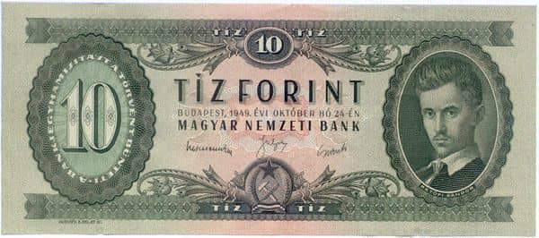 10 forint from Hungary