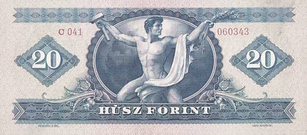 20 Forint from Hungary