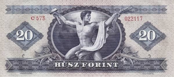 20 Forint from Hungary