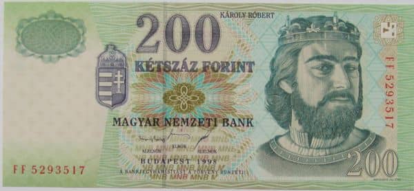 200 Forint from Hungary
