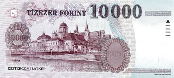 10000 Forint from Hungary