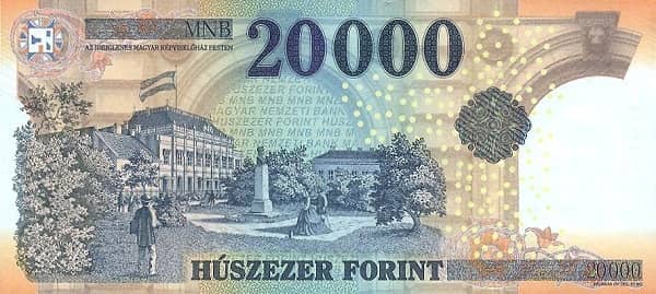 20000 Forint from Hungary