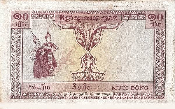 10 Piastres from French Indochina
