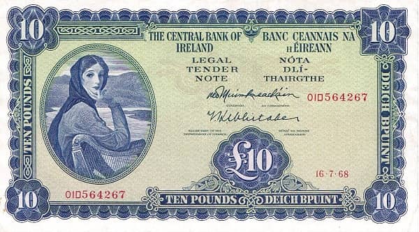 10 Pounds / bPuint from Ireland