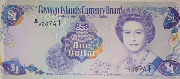1 Dollar from Islas Caimán