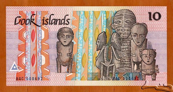 10 Dollars from Cook Islands