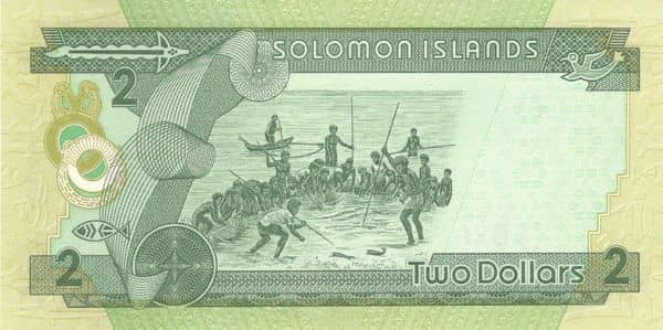 2 Dollars from Solomon Islands
