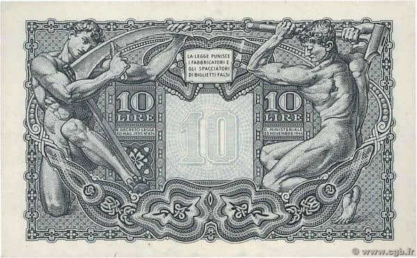 10 Lire from Italy